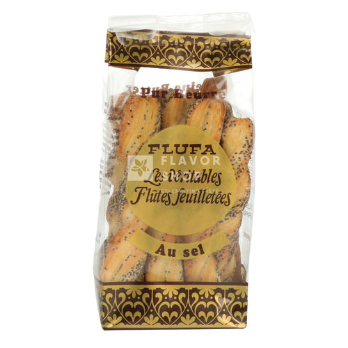 Feuilletées aux graines de pavot 125 g 