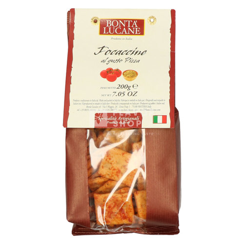 Focaccine con pomodorino & origano (pizza) 200 g 