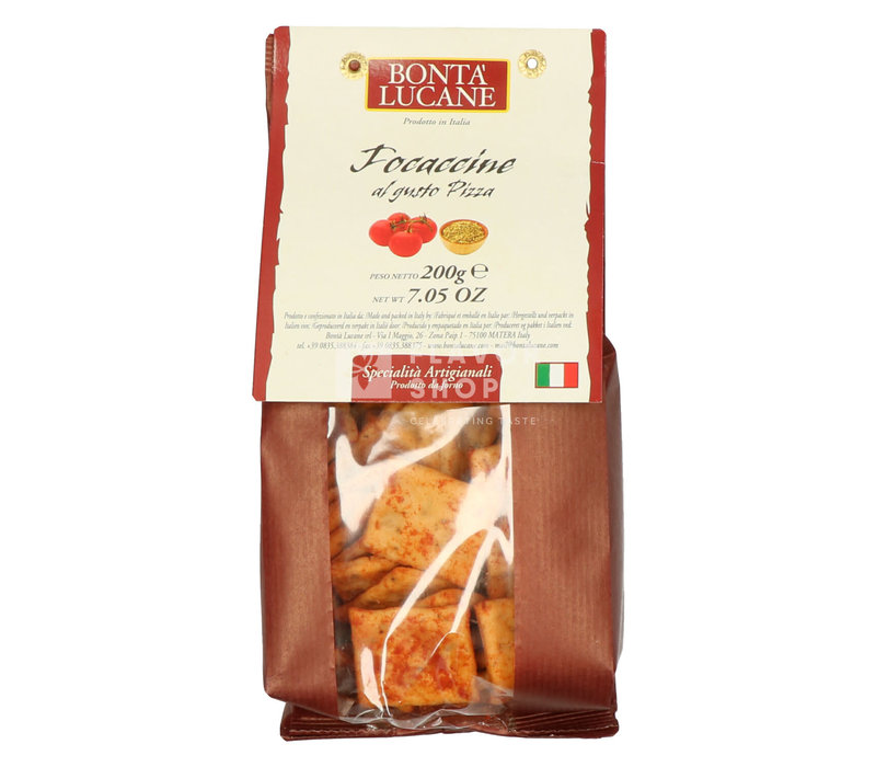 Foccacine con pomodorino & origano (pizza) 200 g