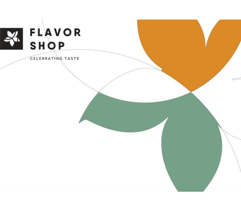 Personalisierte Flavor Shop Grußkarte