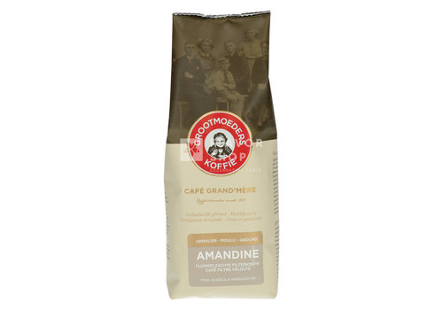 Grootmoeders Koffie Coffee Amandine 250 g Ground