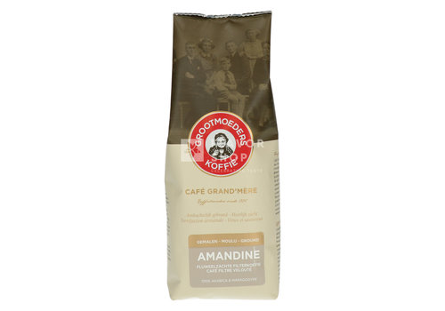 Grootmoeders Koffie Koffie Amandine 250 g Gemalen