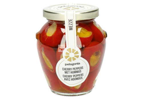 Pelagonia Cherry Peppers with hummus 280 g