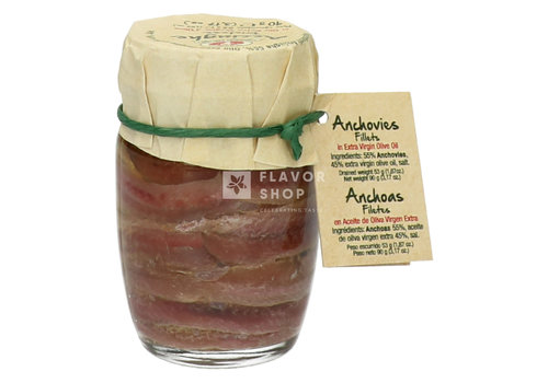 Rustichella d'Abruzzo Anchois à  l'huile d'olive extra vierge 90g