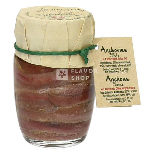 Anchovies in extra virgin olive oil 90 g 