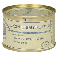 Foie gras van ganzen met truffel 65 g
