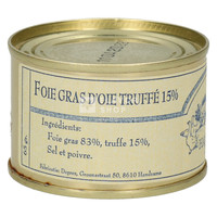 Foie gras d'oie à la truffe 65 g