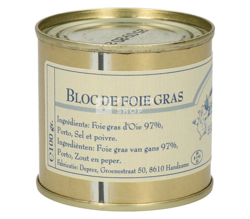 Bloc van Foie gras 100g