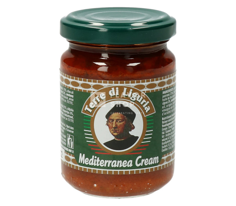 Tapenade Mediterranea aux anchois, tomates et poivrons 135 g