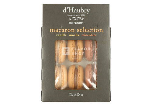 Macarons Vanille - Chocolat - Moka 72 g