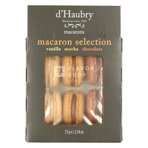 Macarons Vanille - Chocolade - Moka 72 g 