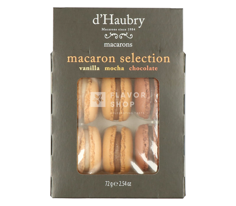 Macarons Vanilla - Chocolate - Moka 72 g