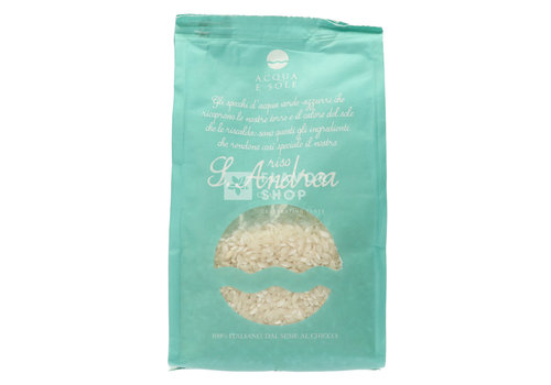 Acqua e Sole Andrea Rijst voor risotto en soep 500 g