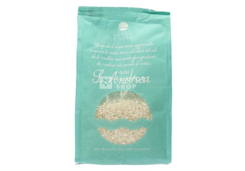 Acqua e Sole Andrea - Riz pour risotto et soupe 500 g