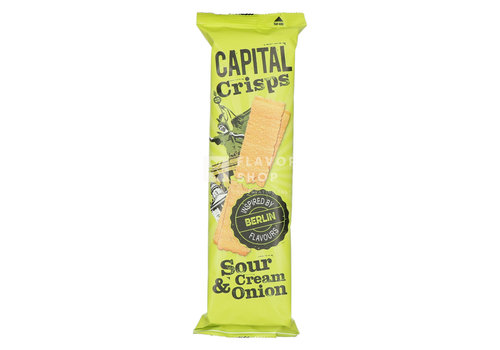 Capital Crisps Lange Chips Creme & Zwiebel Berlin 75 g