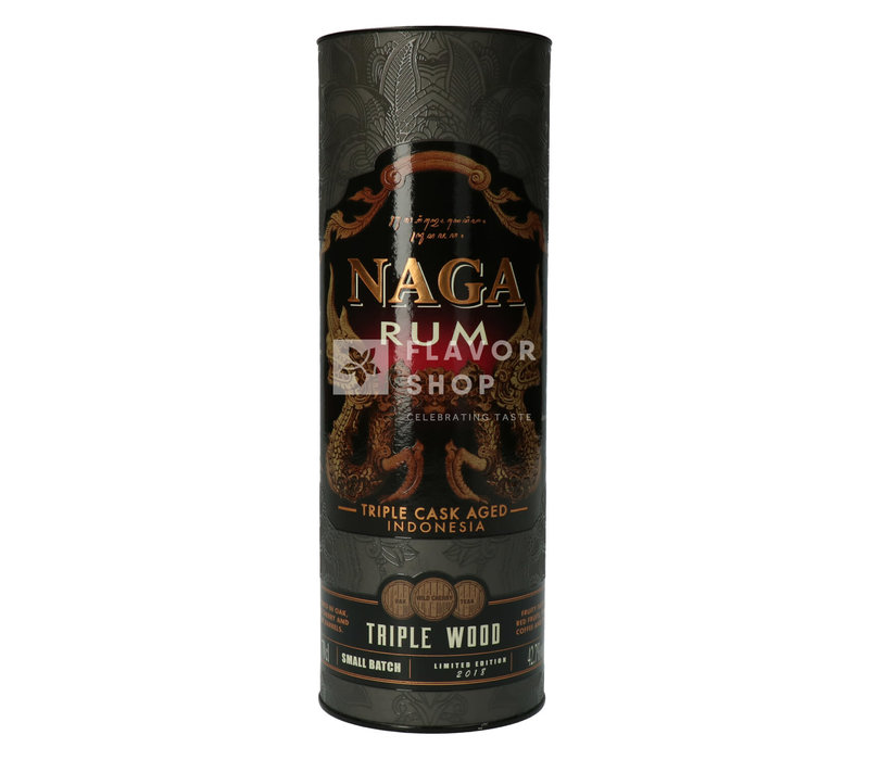 Naga Rum Pearl of Jakarta Triple Wood - Kleine Charge 70 cl