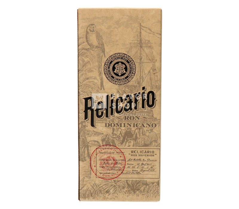 Relicario Ron Superior - Rum from the Dominican Republic 70 cl