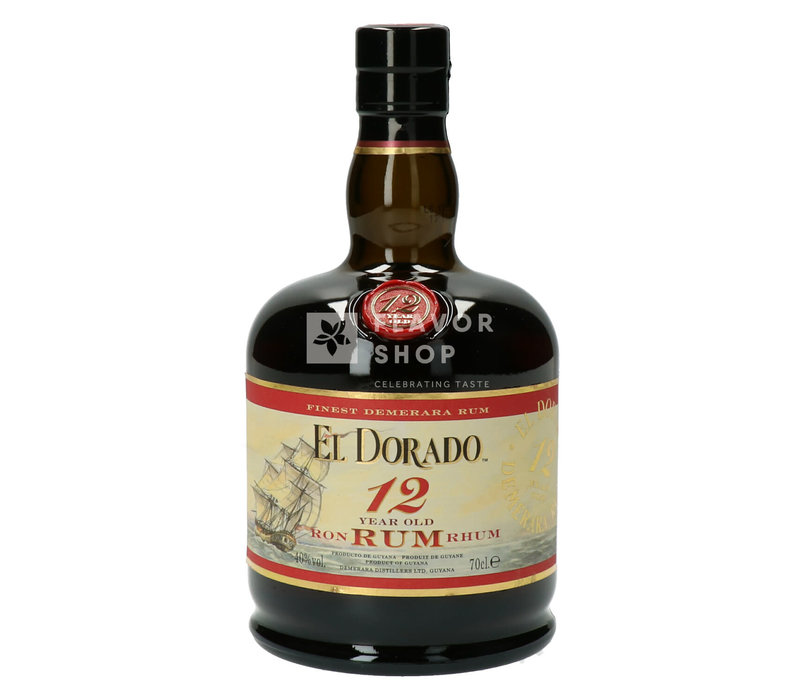 Rhum El Dorado 12 ans 70 cl