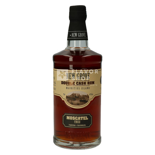 New Grove Double Cask Moscatel 8Y Rum 70 cl 