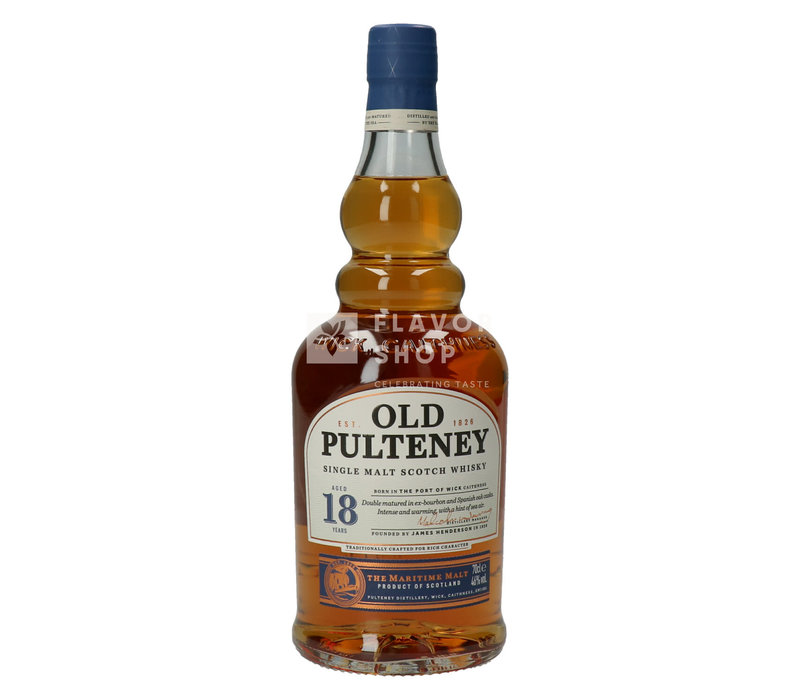 Whisky Old Pulteney 18 ans 70 cl