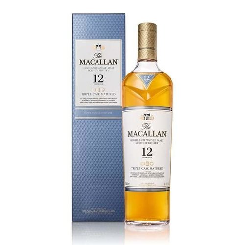 The Macallan 12 ans Triple Cask Whisky 70 cl 