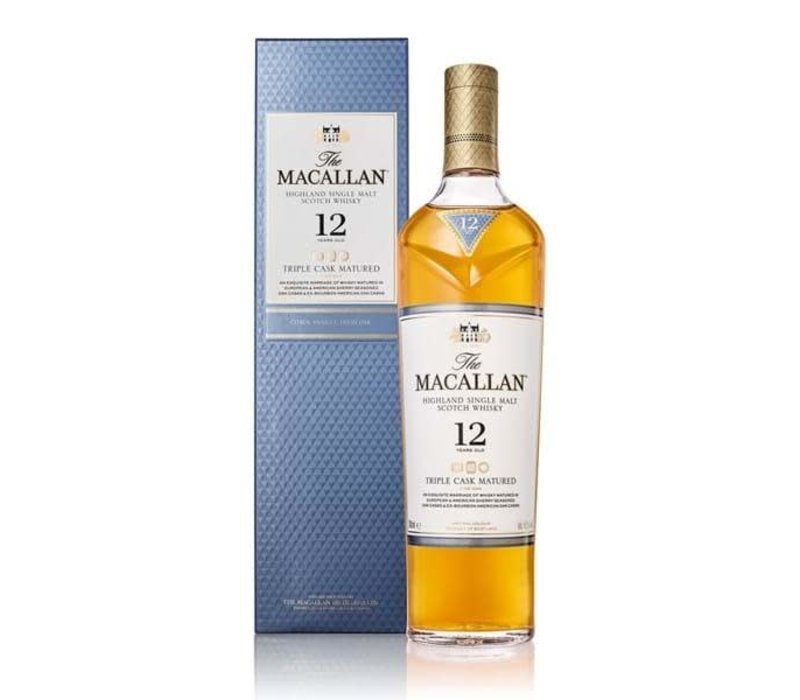 Der Macallan 12 Jahre Triple Cask Whisky 70 cl