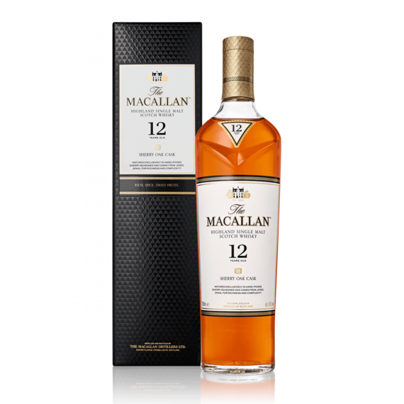 The Macallan 12 ans Sherry Oak Cask Whisky 70 cl