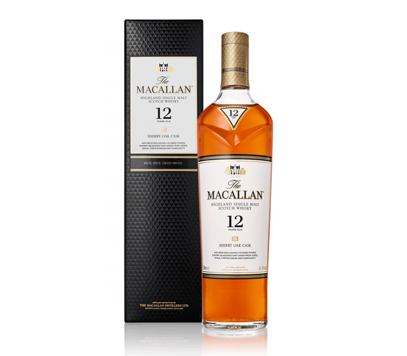 The Macallan 12 ans Sherry Oak Cask Whisky