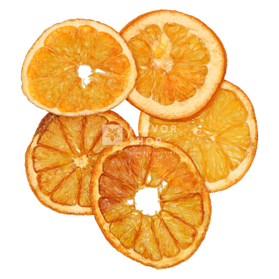 Sinaasappelschijfjes Gedehydrateerd 70 g