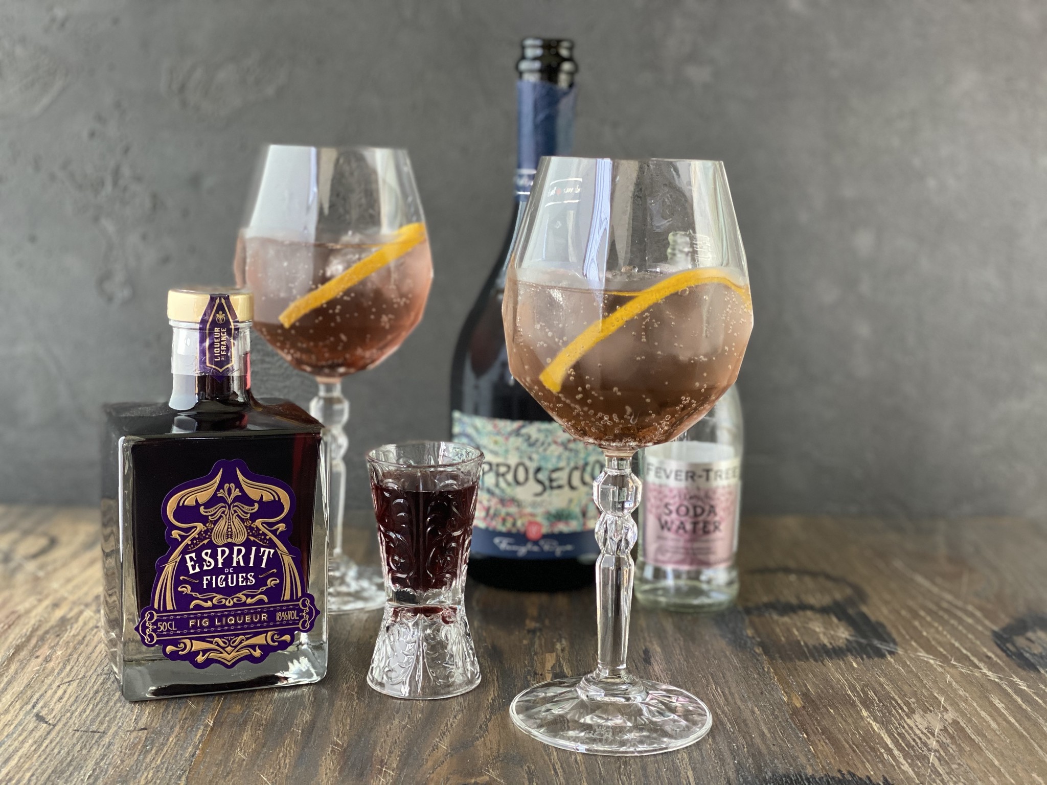 Fig Spritz Cocktail