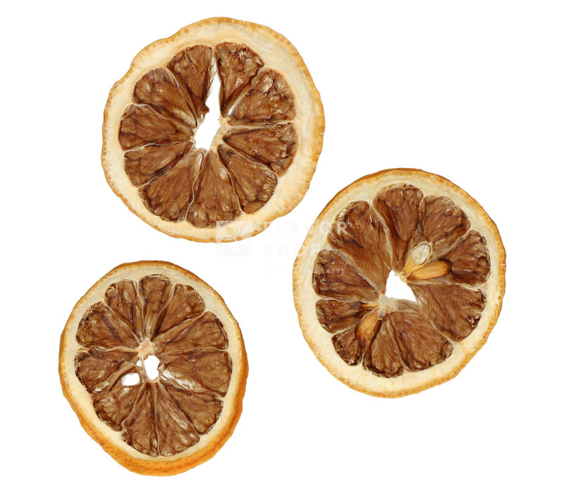 Tranches de citron déshydratées
