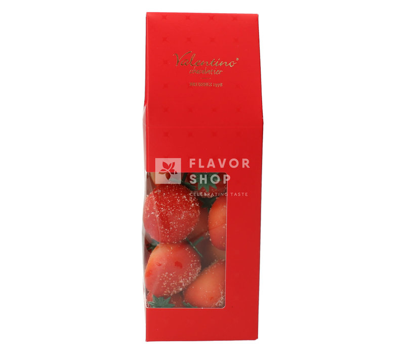 Marzipan-Erdbeeren – handwerklich hergestellt +/-200 g