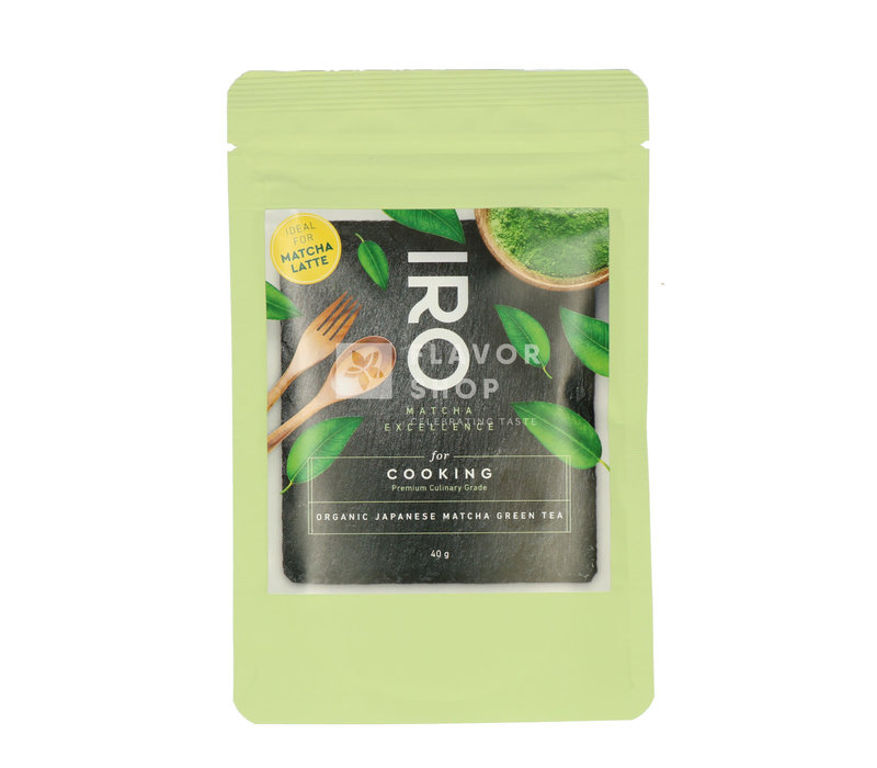 Matcha Thee voor koken Bio - zakje 40 g