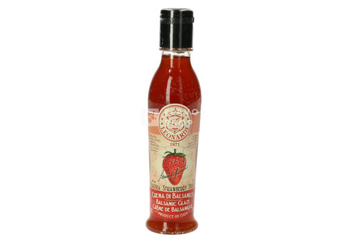 Leonardi Crema di Balsamic vinegar with strawberry