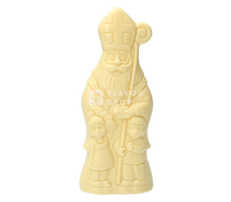 Sinterklaas - Witte chocolade 150 g - 19 cm
