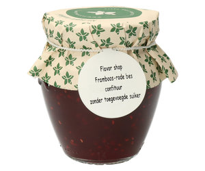 Confiture de framboise sans sucre ajouté - Boutique en ligne