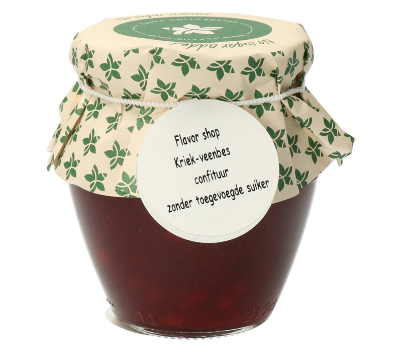 Kriek & Cranberry Jam 212 g Zuckerfrei
