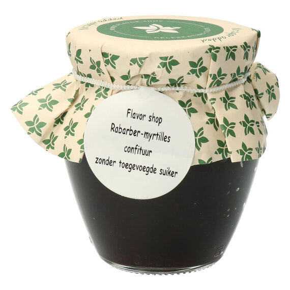 Rhabarber-Blaubeer-Marmelade 212 g ohne Zucker
