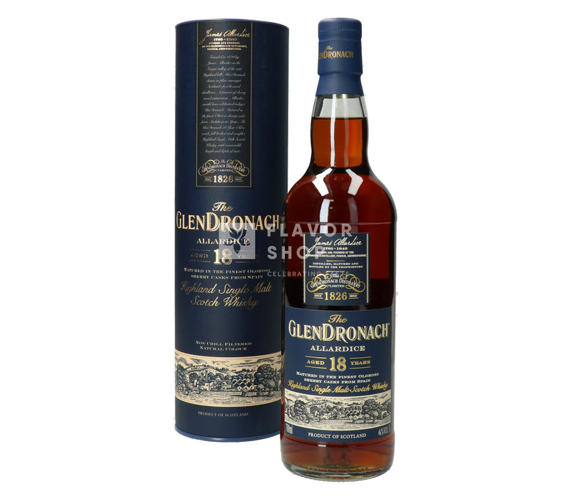 Glendronach 18 Years Whiskey 70 cl