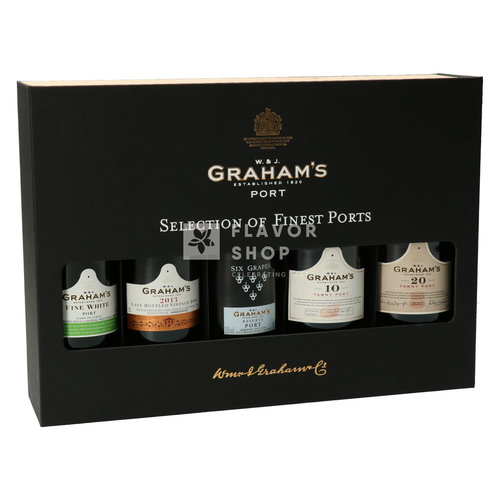 Graham's Selection des meilleurs ports - 5 x 20 cl 