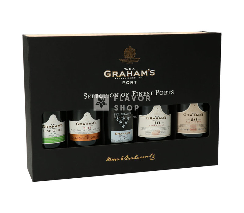 Graham's Auswahl feinster Portweine - 5 x 20 cl