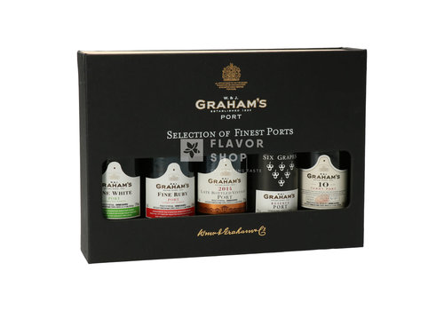 Graham's Selection of finest ports - 5 x 5 cl