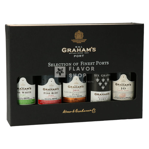 Graham's Auswahl feinster Portweine - 5 x 5 cl 