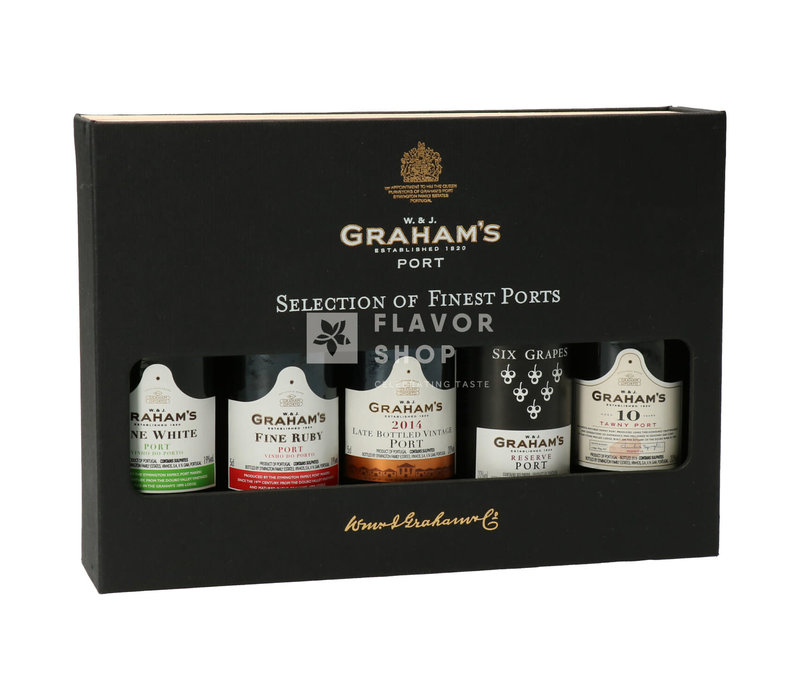 Graham's Auswahl feinster Portweine - 5 x 5 cl