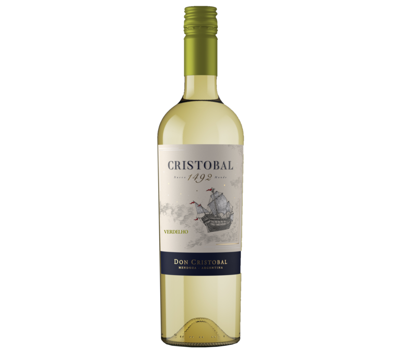 Cristobal 1492 - wit -  Chardonnay  -  75  cl