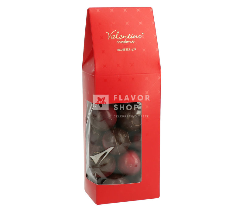 Truffes Gin Rouge Lindemans -  Chocolat  noir -  Artisanales  +/-200  g