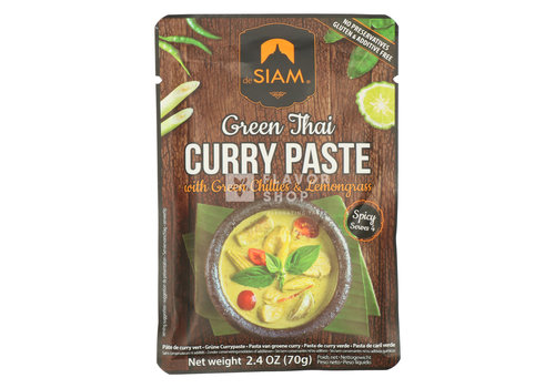 deSIAM Pâte de curry vert 70 g