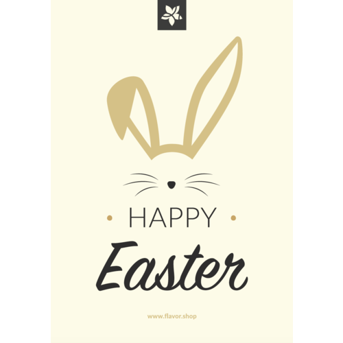 Happy Easter carte de voeux 