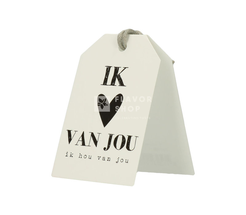 Ik hou van jou carte de voeux
