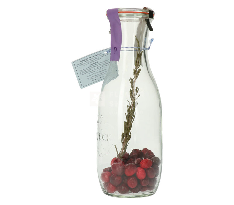 Table water Cherry, Cranberry & Rosemary - Pineut